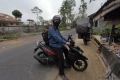 Fährt sich schon sehr anders als mein Motorrad, für Bali aber genau richtig