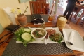 Die laotische Küche ist ungewöhnlich aber lecker. In diesem Restaurant wird zB. viel aus Tamarinde gemacht.