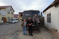 Altai - In Kosch-Agatsch treffe ich drei Russen, die Probebohrungen für den Straßenbau machen
